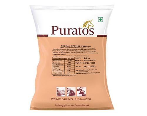 Puratos Sponge Vanilla Mix 2.5kg